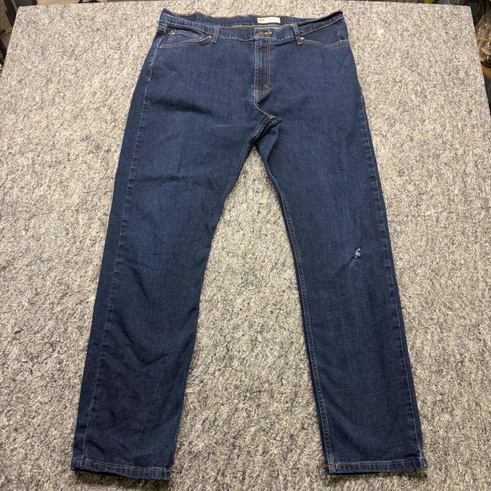 Wrangler Athletic Fit Mens Jeans‎ 38x32 Dark Wash Blue Denim Stretch 112344929